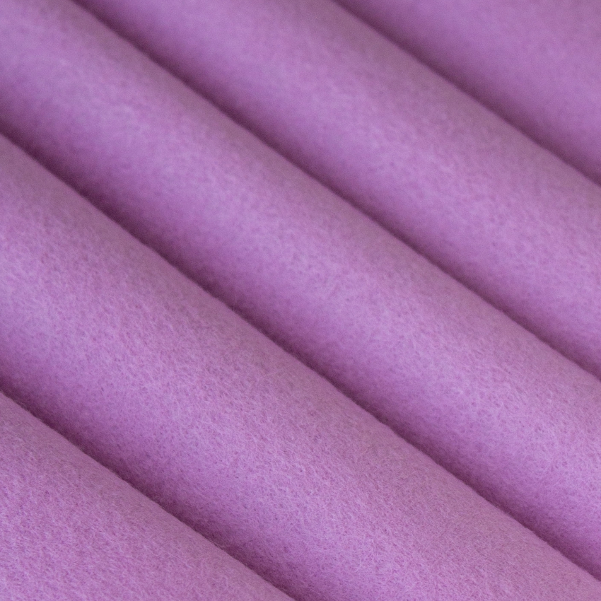 Набор декоративного фетра, 1,00 мм; 22 см х 30 см (5 листов, лиловый)
