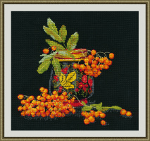 Набор для вышивания «Овен» 1143 " Рябинка " 20х18см