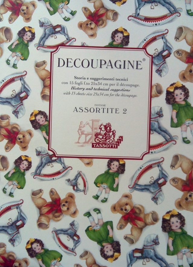 Набор декупажных карт, 25х34см (15 лист.)ассорти