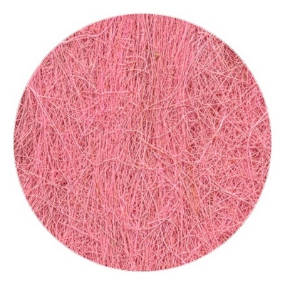 Сизалевое волокно BHG-20 «Blumentag» 20 ± 3 г, цв. розовый