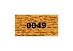 мулине "Gamma"  х/б 24 x 8 м 0049, рыжий