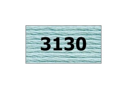 мулине "Gamma"  х/б 24 x 8 м 3130, голубой