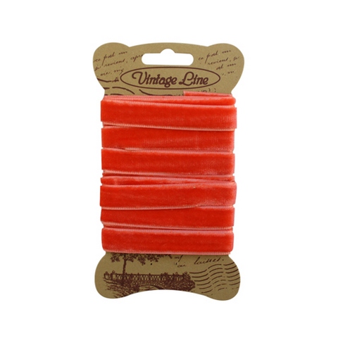 Лента велюр  04-42010  арт.582207 10мм х 2м 