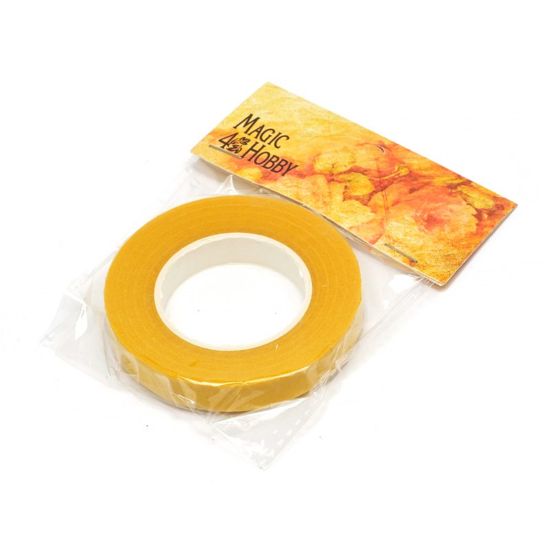 Тейп лента Magic 4 Hobby арт.MG.312 цв.желтый уп.27,43м