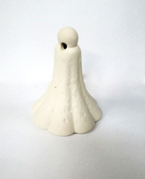 Заготовка керамическая Колокольчик фигурный h=85 мм