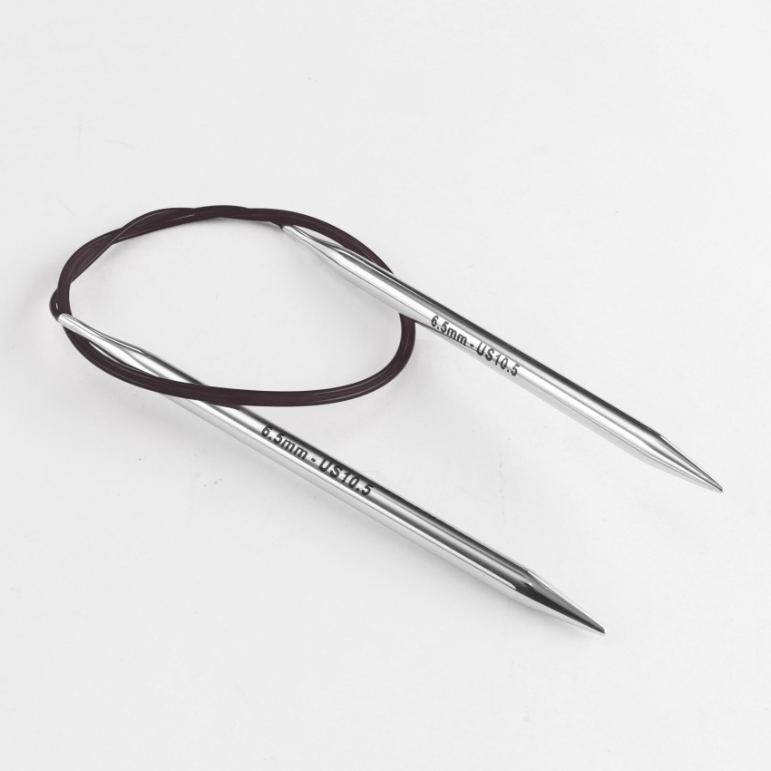 Спицы круговые латунные Nova KnitPro, 50 см, 6.50 мм 10394