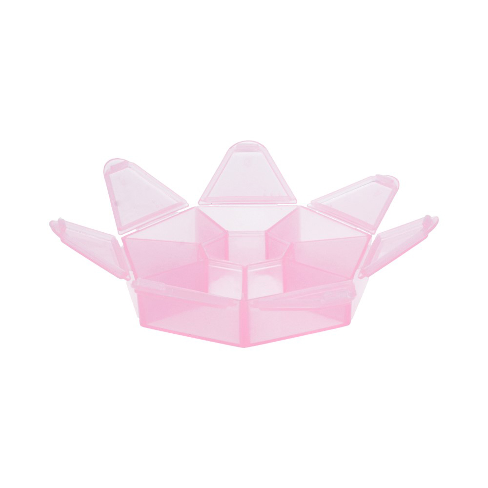 Контейнер «Gamma» Т-36, 7 розовый\прозрачный