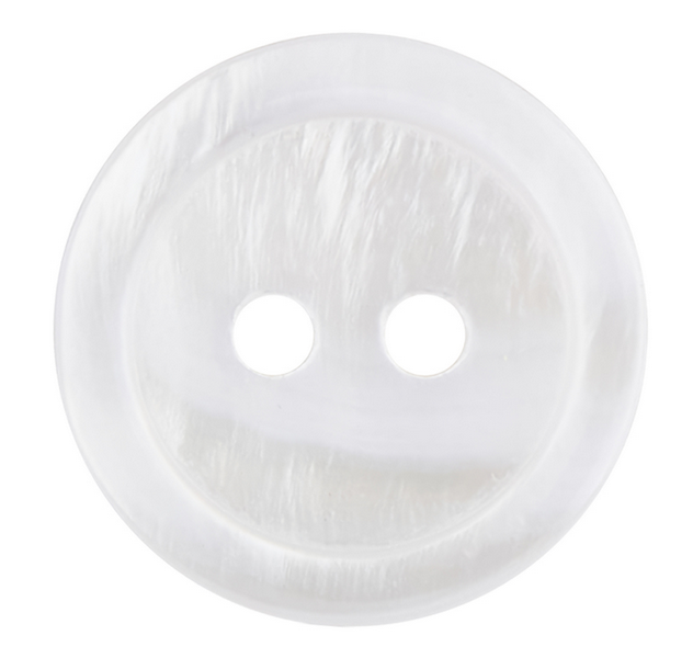 Пуговицы  "Колибри" RA19 White ( белый ) 24L