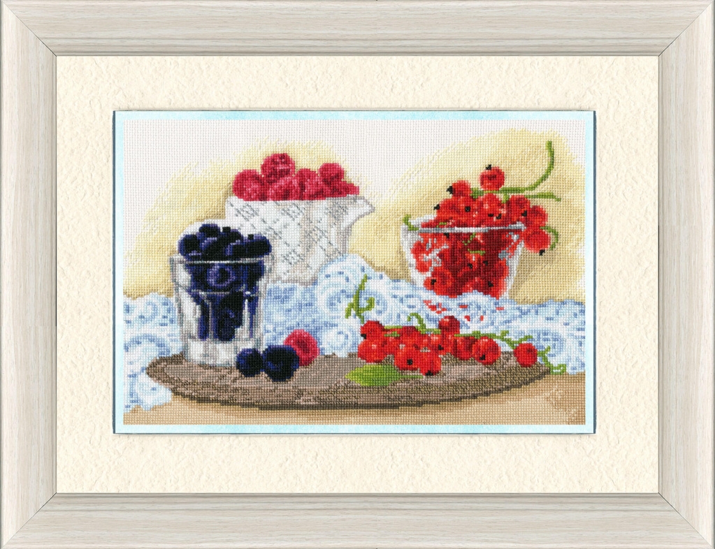 Набор для вышивания «Золотое Руно» ОЛ-012 Смородина и малина