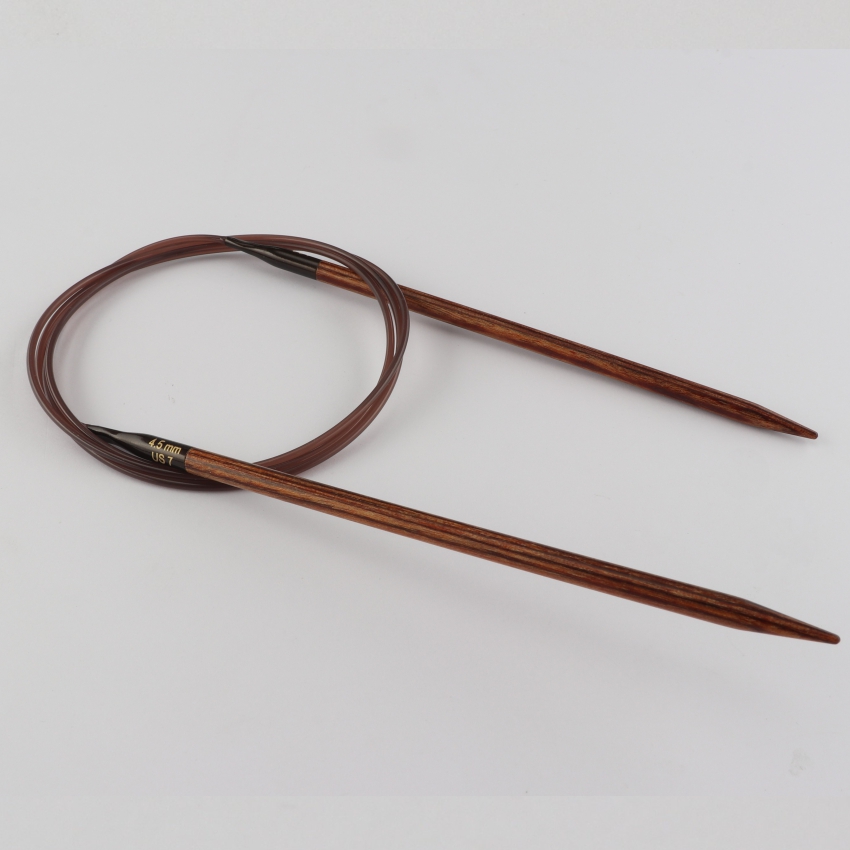 Спицы деревянные круговые Ginger KnitPro, 100 см, 4.50 мм 31110