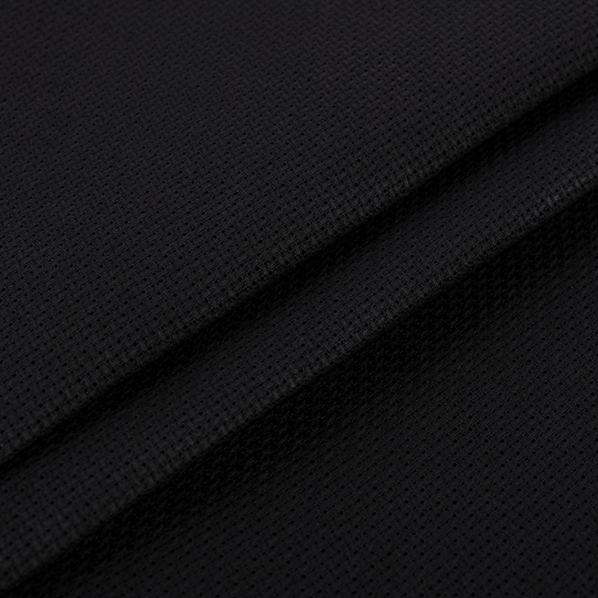 Канва K04 «Gamma» Aida №14, 100% хлопок 30x40 см, цв.черный