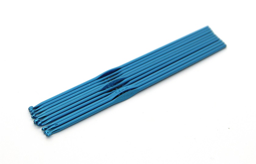 Крючок KAO/2.5 вязальный односторонний алюминиевый 2,5мм (10шт.)