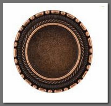 Основа MFB-02 "Zlatka" 2,5 см 5 шт. под античную медь