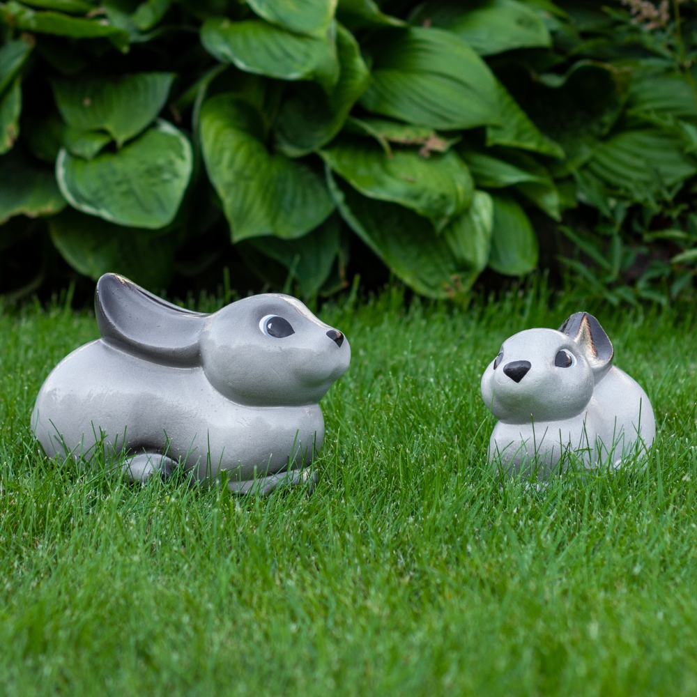 Декоративные изделия из пенопласта Кролики, 2 шт