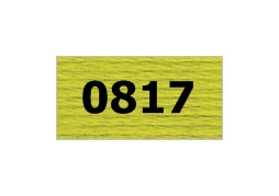 мулине "Gamma"  х/б 24 x 8 м 0817, св.оливковый