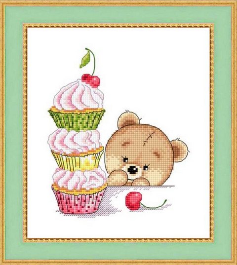 Набор для вышивания «Сделано с любовью» МК-025 Объедение