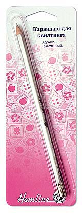 Карандаш для квилтинга,смываемый водой, серебрянный