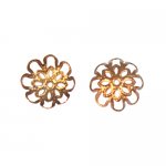 Шапочка для бус 7705716 FIN0944, d-12мм, 30 шт/уп, цвет: медь