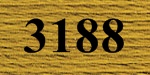 мулине "Gamma"  х/б 24 x 8 м 3188, горчичный