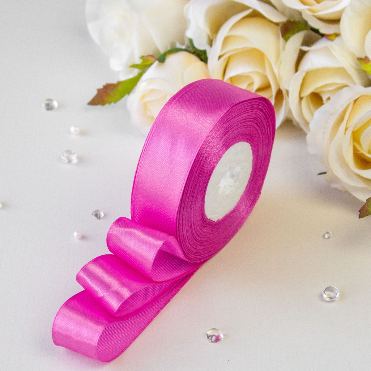 Лента атласная 25мм x 25м 1033 (1шт)