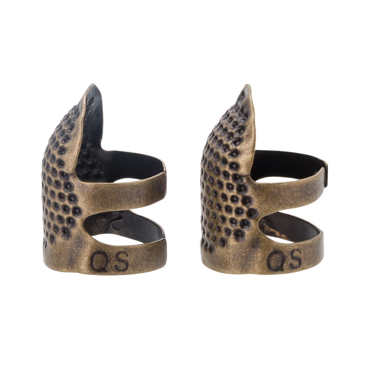 4AL-279 Наперсток регулируемый, размер S, металл, упак/2шт