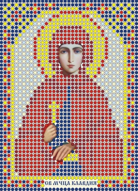 Набор РУССКАЯ СКАЗКА ММН-049 Св. Клавдия , 8х11 см