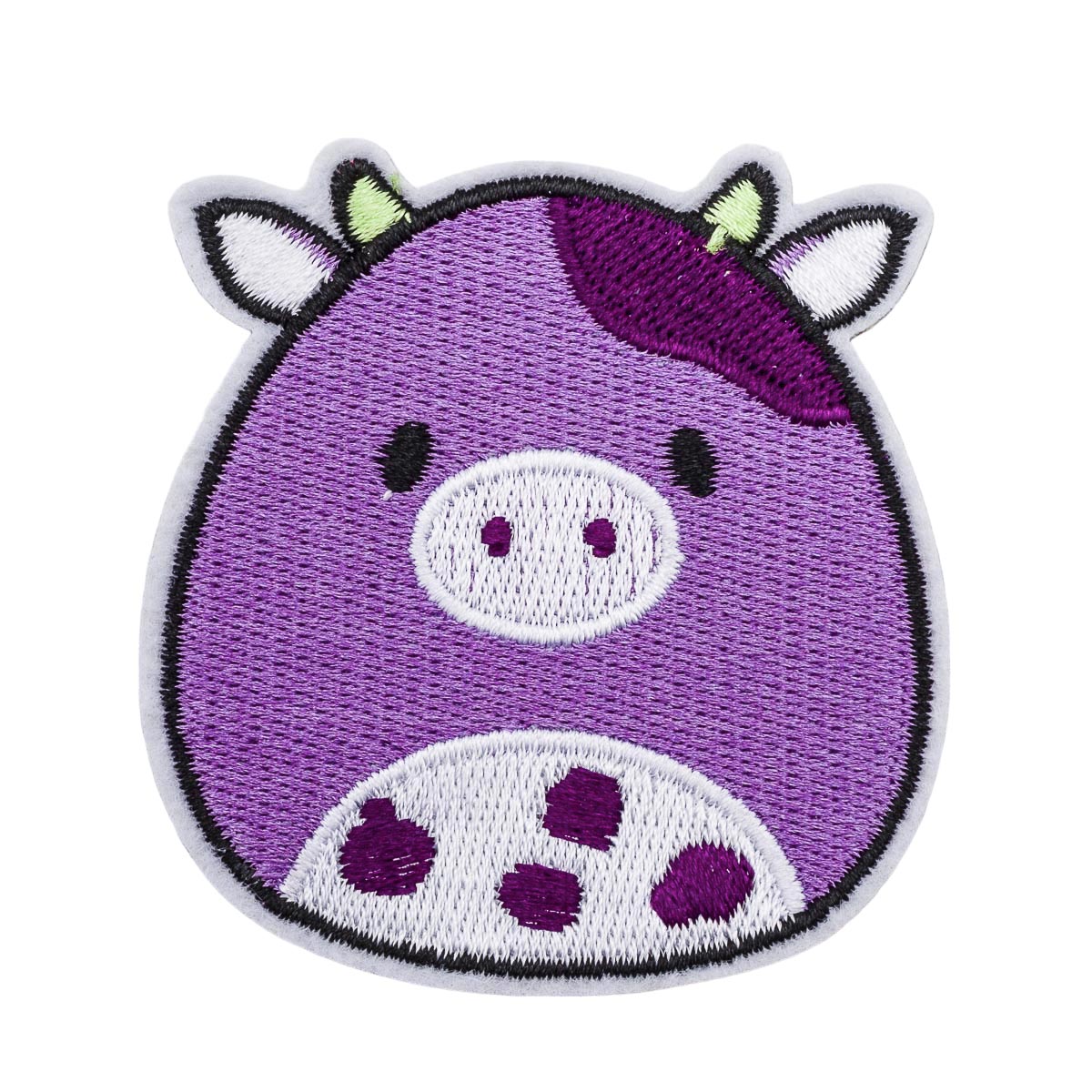 Термоаппликация Hobby&Pro 'Фиолетовая коровка ' 6,5*6,2см 