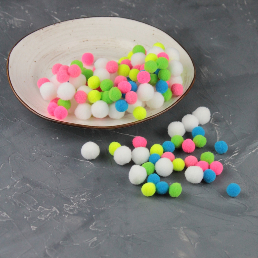 Набор помпонов для творчества NT-143