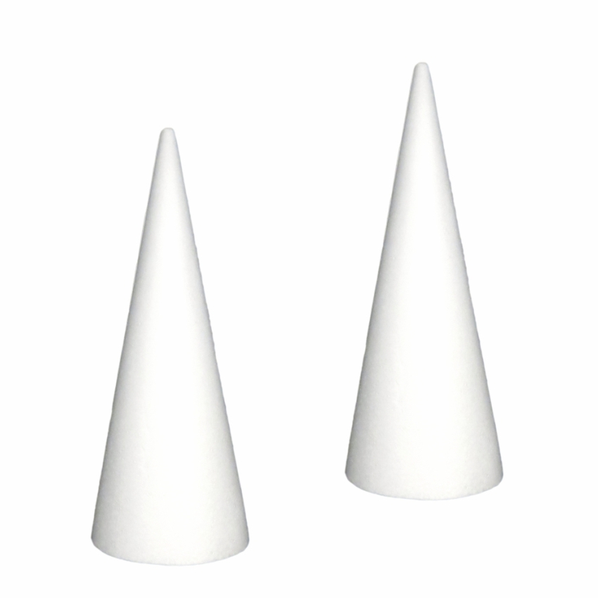 Форма из пенопласта КОНУС, 12х7 см (Еврослот компл. 2 шт.)