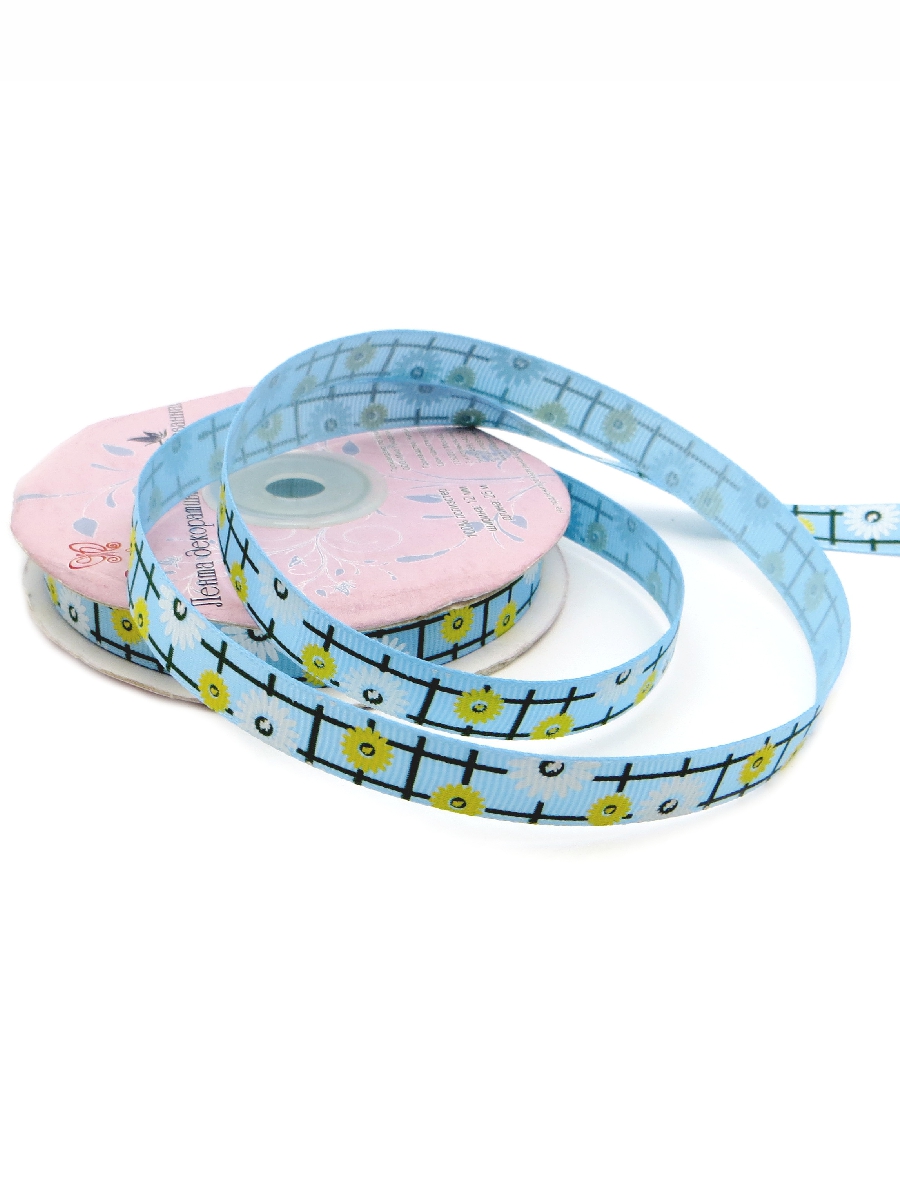 Лента декоративная принтованная "Рукоделие" LD-003 25м, цвет 09