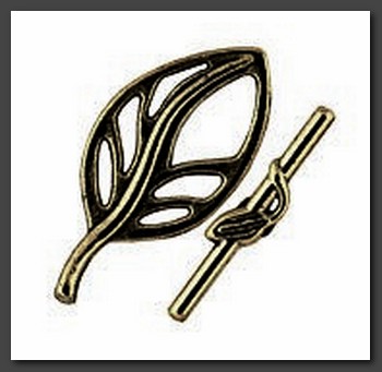 Замок-тогл MFT-01 "Zlatka" 1,8х3,6 см 5 шт. под античную т. бронзу