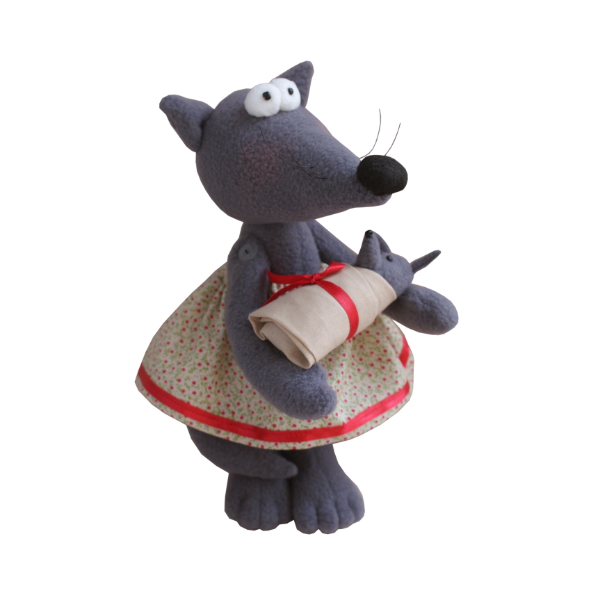 Набор для изготовления игрушки "WOLF'S STORY" W001