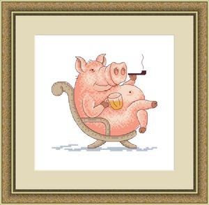 Набор для вышивания «Сделано с любовью» СК-017 Кабан Сидорович