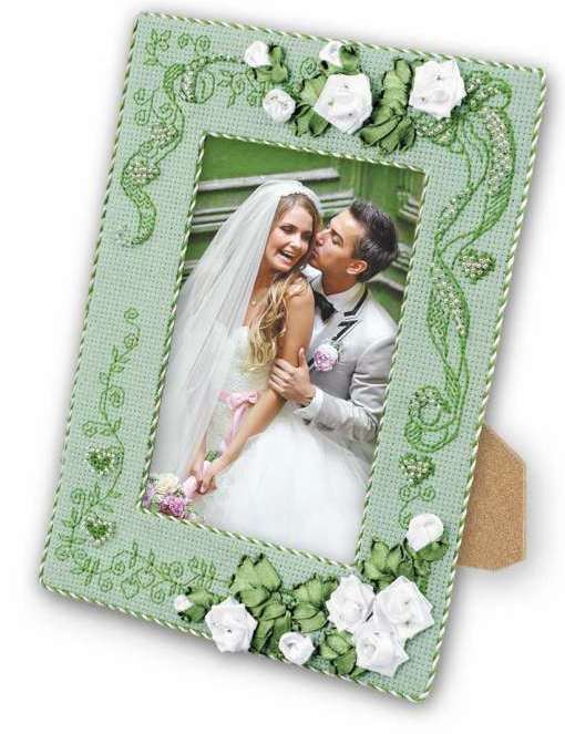 Набор для рукоделия «Сотвори Сама» 1355АС Рамка для фотографии. С любовью 15хз21 см