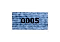 мулине "Gamma"  х/б 24 x 8 м 0005, св.синий