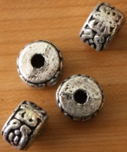 Бусы полимерные (0404-3608, 250 г, 16*10,5 мм)