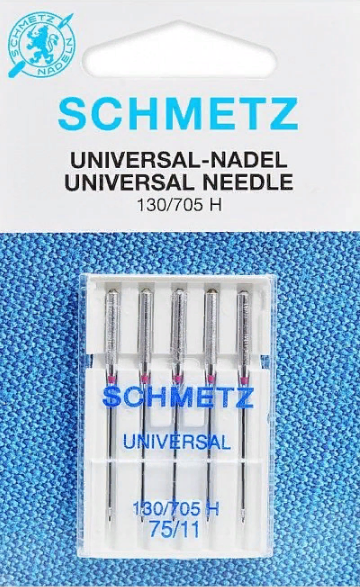 Иглы стандартные 130/705H № 75, 5 шт. Schmetz 0703408 Иглы стандартные 130/705H № 75, 5 шт. Schmetz 0703408