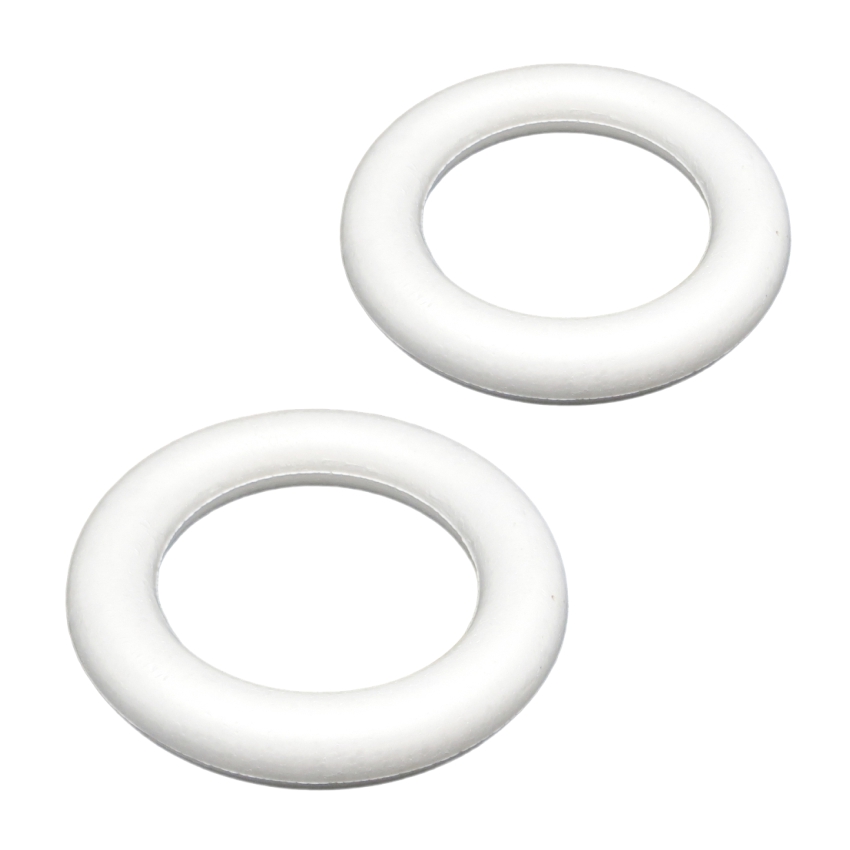 Форма из пенопласта ВЕНОК (КОЛЬЦО) d=20 см уп 2шт