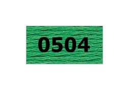 мулине "Gamma"  х/б 24 x 8 м 0504, зеленый
