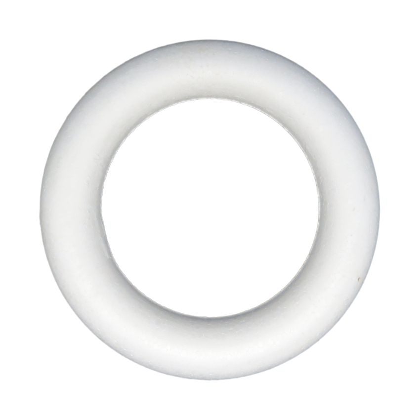 Форма из пенопласта ВЕНОК (КОЛЬЦО) d=25 см