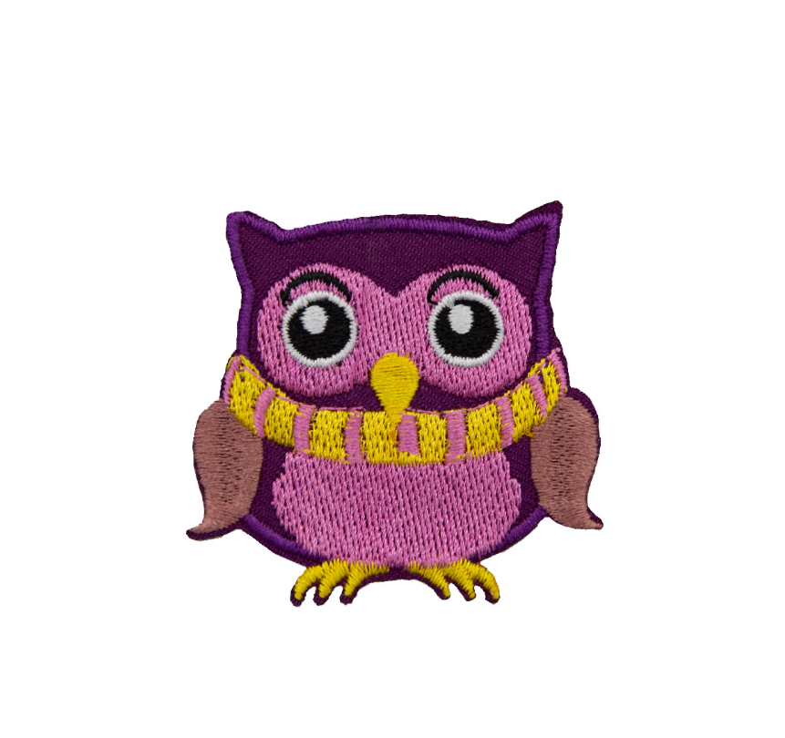 Термоаппликация Hobby&Pro"Совенок фиолетовый"