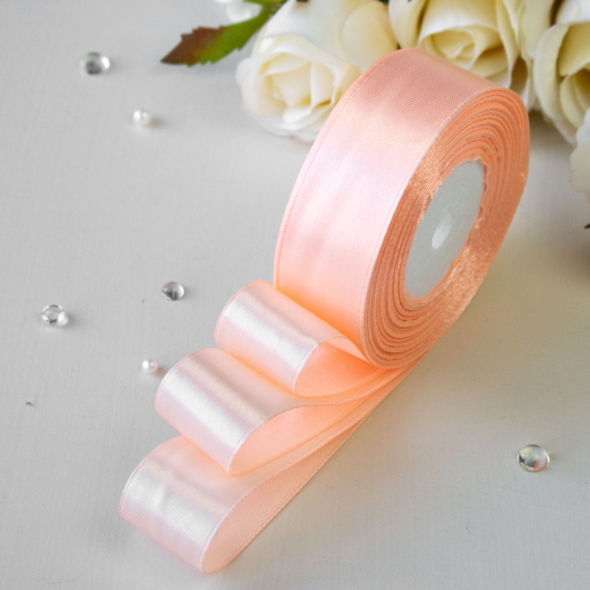 Лента атласная 25мм x 25м 1153 (1шт)