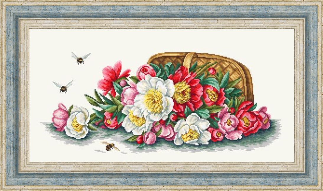 Набор для вышивания «Сделано с любовью» ЦВ-070 Ароматный букет