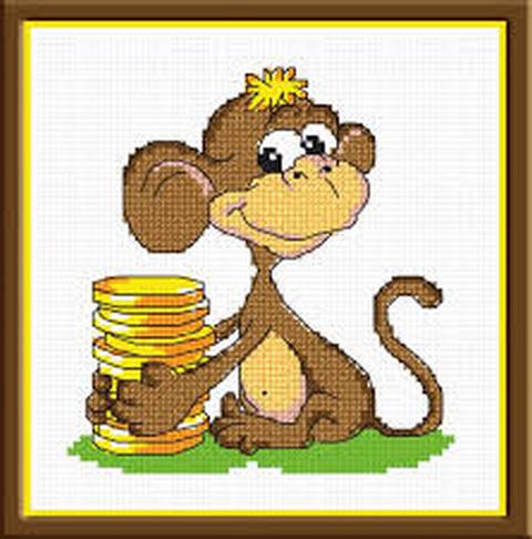 Набор для вышивания «Овен» 777 И вам желаю!12*12 см