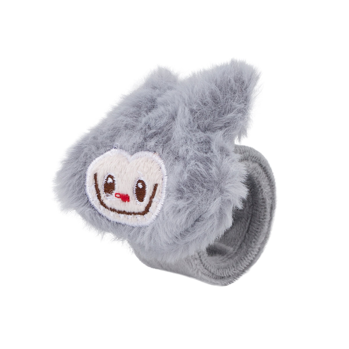 1 Браслет игольница монстрик серый, 24см