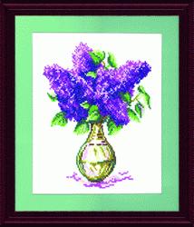 Набор для вышивания «Чарівна Мить» 0189 Букет сирени