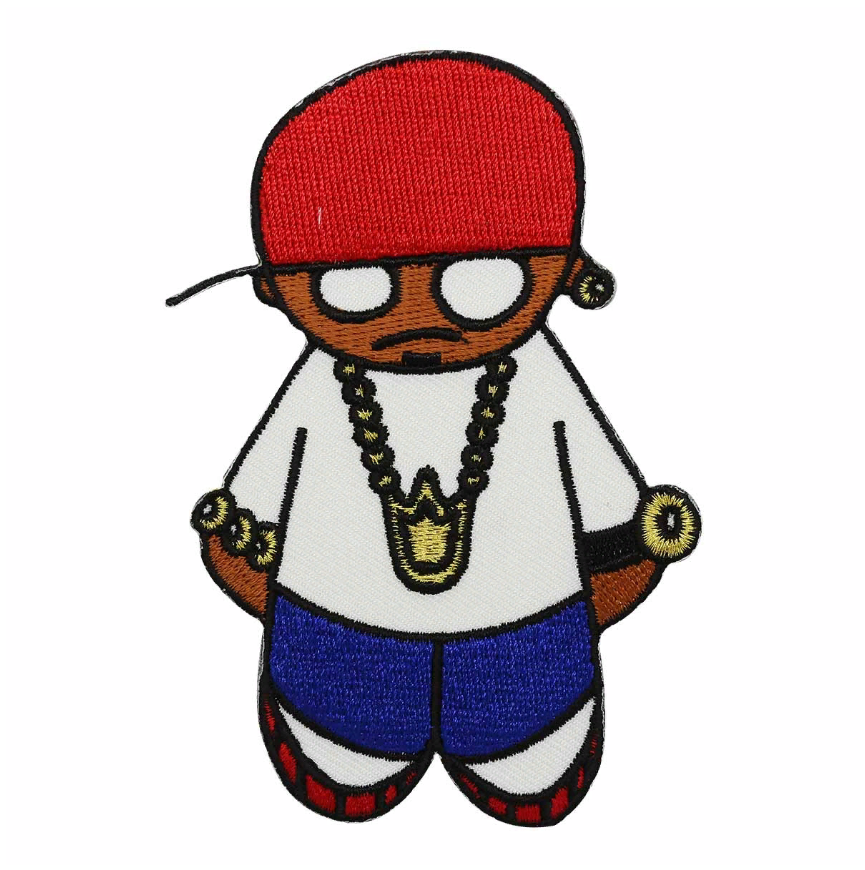 Термоаппликация Hobby&Pro AD1269 "Рэпер" 10 х 6,5 см.