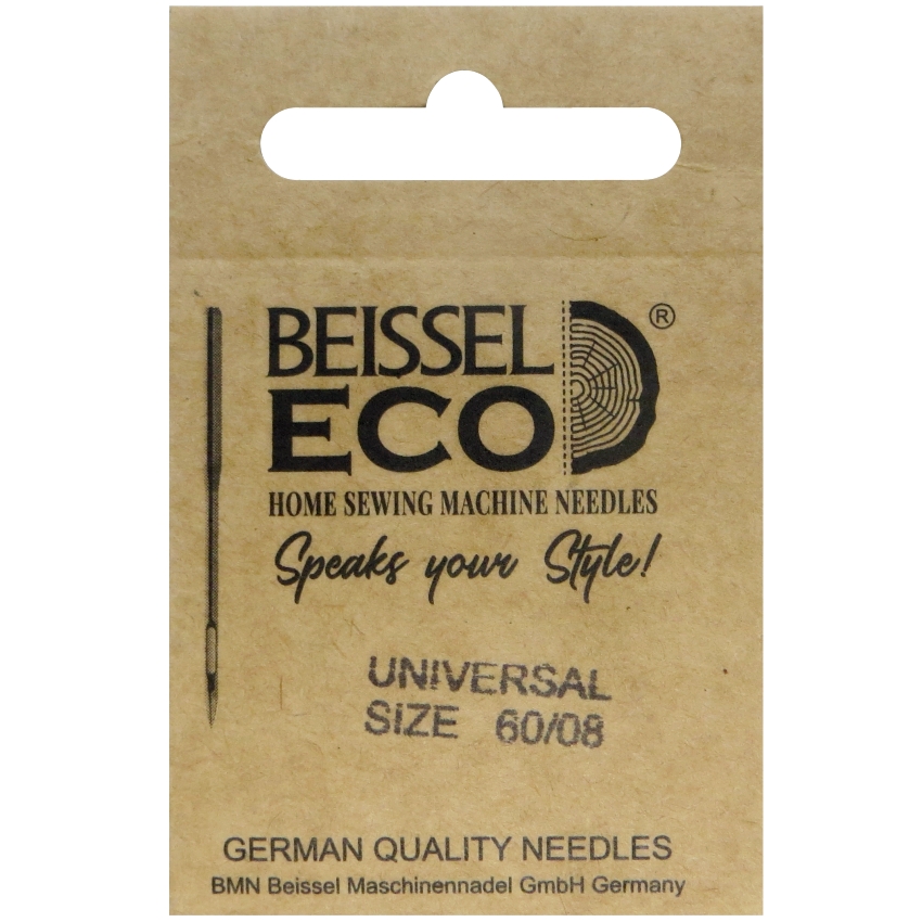 Иглы д/бытовых швейных машин Универсальные (Universal),10 шт, № 60, 130-705 H/крафт, BEISSEL Иглы д/бытовых швейных машин Универсальные (Universal),10 шт, № 60, 130-705 H/крафт, BEISSEL