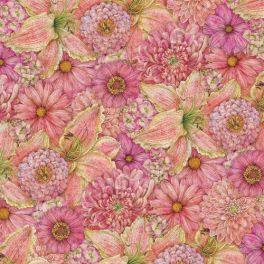 Бумага: Розовые цветы (Сад) 31х31/25