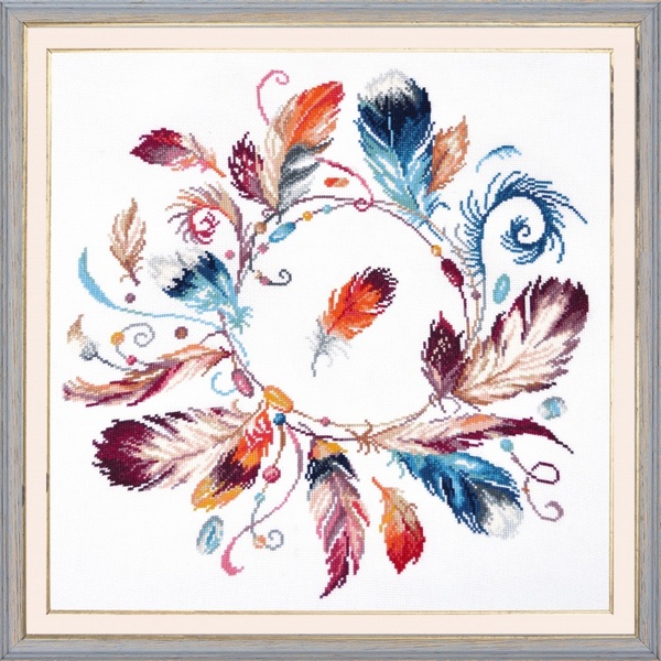 Набор для вышивания «Овен» 919 " Венок сновидений",36*36 см.